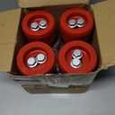 7-141 Body and Cab Mount Bushing Kit for 1999-2014 Chevy Silverado & GMC Sierra 1500/2500 2WD/4WD Body Cab Mounts with Mount Cushion Bolts 1999-2004 Replaces# 11516868 15704260 (Red)
