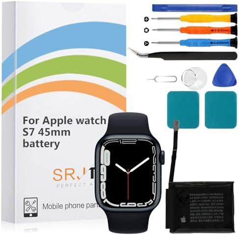 THIRDPOLE Battery Replacement for Apple Watch Series 7 45mm A2552 A2474 A2477 A2478 for IWatch 7th Generation Standard Capacity Battery Include Complete Repair Tools kit(Not for 41MM)