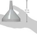 Winco 8oz Funnel, Plastic, 4-1/4"