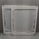 Clear Acrylic Dog Playpen Indoor, Puppy Cat Playpen, Small Pet Play Pen (White, 2 Panel)