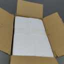 Ribbed Glass Vases, Clear Vases for Flowers Set of 2, Glass Vase for Centerpieces, Rectangle Vase for Living Room, Bedroom, Kitchen, Dining Table, Shelf, Wedding (Small)