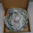 LITBLOOM Lighted Olive Garland Battery Operated with Timer 96 Fairy Lights 6FT, Artificial Greenery Twig Vine Lights for Christmas Spring Fireplace Mantle Decoration Indoor Outdoor