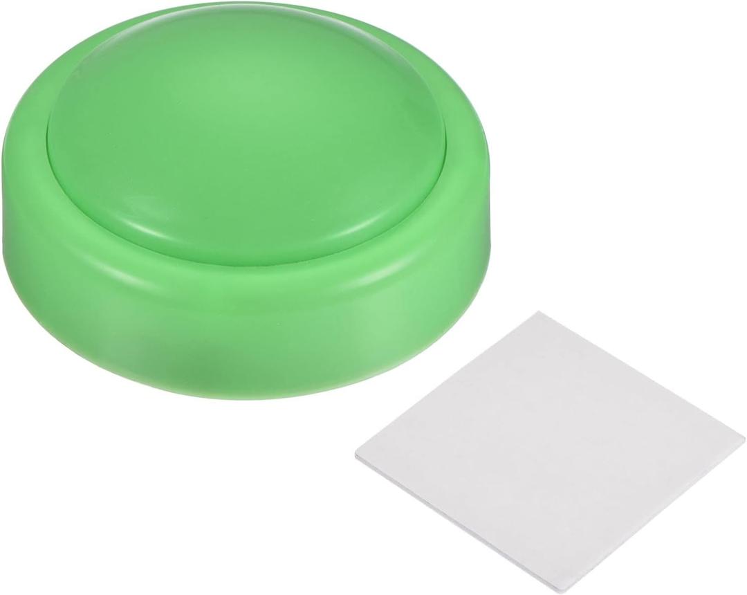 MECCANIXITY Touch Tap Light LED Push Night Light AAA Battery Powered 3.8inch for Closet Cabinet Stair Camping Green Pack of 3