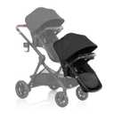 Evenflo Pivot Xpand NXT Toddler Second Seat | Attachment for Pivot Xpand NXT Travel Systems, Convers Travel System to Double Stroller, up to 55 lbs (Coal Black)