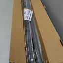 Vailge Room Divider Tension Rods, Premium Curtain Tension Rods,122-150 Inch,No Drilling, Adjustable Large Window Stall Tension Pole-Black