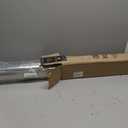 Motoforti 4.5" OD Straight Tubing Mandrel Tube Pipe 48" Length T304 Stainless Steel Universal Fit Piping Silver Tone