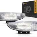 For Ford Mustang 1994 1995 1996 1997 1998 Fog Light Driver and Passenger Side Pair | Replacement For FO2596101