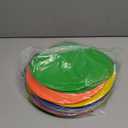 9 inch Spot Markers Flat Field Cones, Non Slip Rubber Agility Markers Flat Field Cones for Soccer Basketball Sports Speed Agility Training 18 pcs