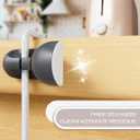 USB Cable Organizer Clips Cord Holder,12 Packs (3-Slots) Black Self Adhesive Desk Cord Cable Management