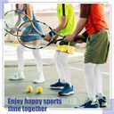 2 Pairs Kid Leg Sleeve Full Leg Compression Sleeves UV for Men Adult Youth Boy Girl Basketball Football Running(Medium,White)