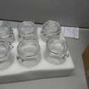 32 oz 6Pack Glass Mason Jars with Airtight Clip-Top Lids, Wide Mouth Reusable Glass Canning Storage Containers Jars for Kitchen, Jams, Pickling, Coffee Beans & Meal Prep (32 oz)