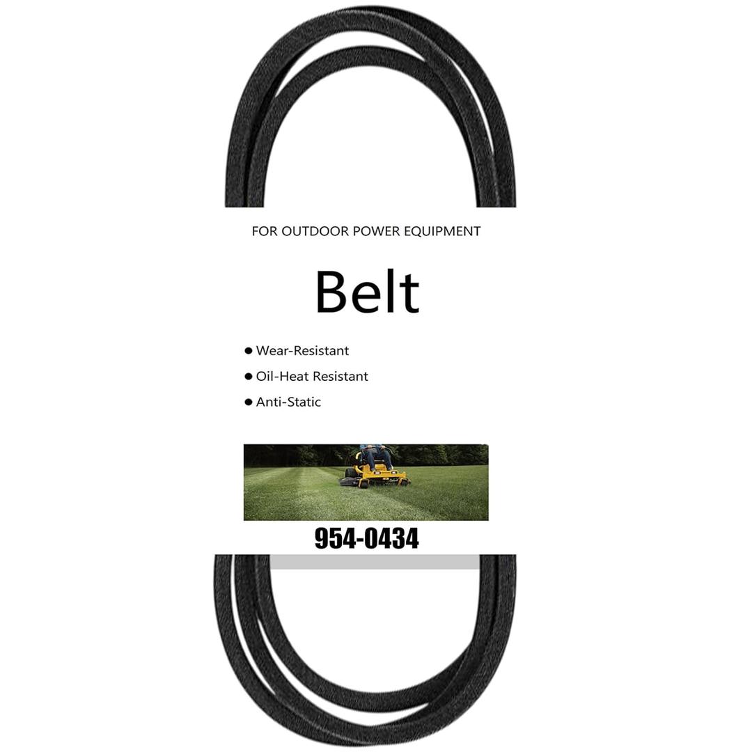 954-0434 754-0434 Lawn Mower Deck Drive Belt for Craftsman Cub Cadet Husky MTD Ryobi Troy-Bilt Yard Machines Yard Man Tractor and Cultivator (1/2" X 58")