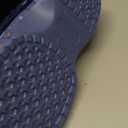 Disney Stitch Clogs for Women Winter Fleece Lining Warm Slip On Sandals Outdoor Garden Shoes with Strap Gifts for Women (8.5-9, Navy)