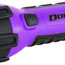 Dorcy 55 Lumen Floating Water Resistant LED Flashlight with Carabineer Clip, Purple (41-2508)