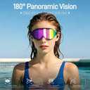 2 Pack Youth Swim Goggles, Small Face Women Fashion Anti Fog Swimming Goggles for Teens Adult Wide View