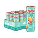 2x Alani Nu Juicy Peach Sugar Free Energy Drink (Pack of 12) 12floz, (EXP 08/31/27)