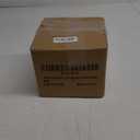 Rubtlamp 100 Pcs Clear Gold Plastic Plates, Hammered Party Plates, Clear Disposable Dessert Platos,Clear Gold Platos 7 Inch, Heavy duty Gold Plastic Dessert Platos Disposable For All Occasions