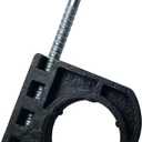 100 Pcs. XFITTING J Clamps for 3/4" Pex, Copper, CPVC Tubing, Tube Talons with Nail