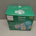 Philips Avent Glass Natural Bottle with Natural Response Nipple, Baby Gift Set, SCD858/01