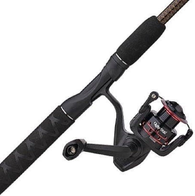 Ugly Stik GX2 Spinning Reel and Fishing Rod Combo, 30 Size Reel - 6'6" - Medium - 4pc