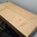 Coffee Table for Living Room Wood Farmhouse Style Center Table 39 inch Rectangle Rustic Cocktail Table, Easy Assembly Home Office Accent Coffee Table, Dark Oak Black 