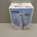 Oral-B iO Deep Clean Rechargeable Electric Toothbrush, White, iO Series 3 Limited, 2 Brush Heads, Travel Case, Pressure Sensor, 3 Cleaning Settings, 2-Minute Timer (1 Count (Pack of 1))