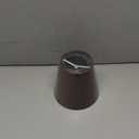 Totority Cloth Lamp Shade Coffee Bulb Lamp Cover Handmade Decorative Lighting Accessory for Table Floor Wall Lamps 5.51X5.51X5.11In Home and Hotel Use