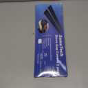 Silicone Stove Counter Gap Cover (2 Pack),Easy Clean Heat Resistant Wide & Long Kitchen Stove Gap Filler,Seals Spills Between Counters, Oven, Stovetops, Washing Machines, Washer, Dryer(21in, White)