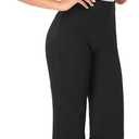 Tapata Women Pants High Waist Stretchy Bootcut Pants Tall, Petite, Regular for Office Business Casual  XL