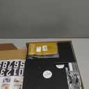 LOBOOM 4FT Black Marquee Number 50, LED Light Up Numbers for 50th Birthday Party Decorations, 4 Feet