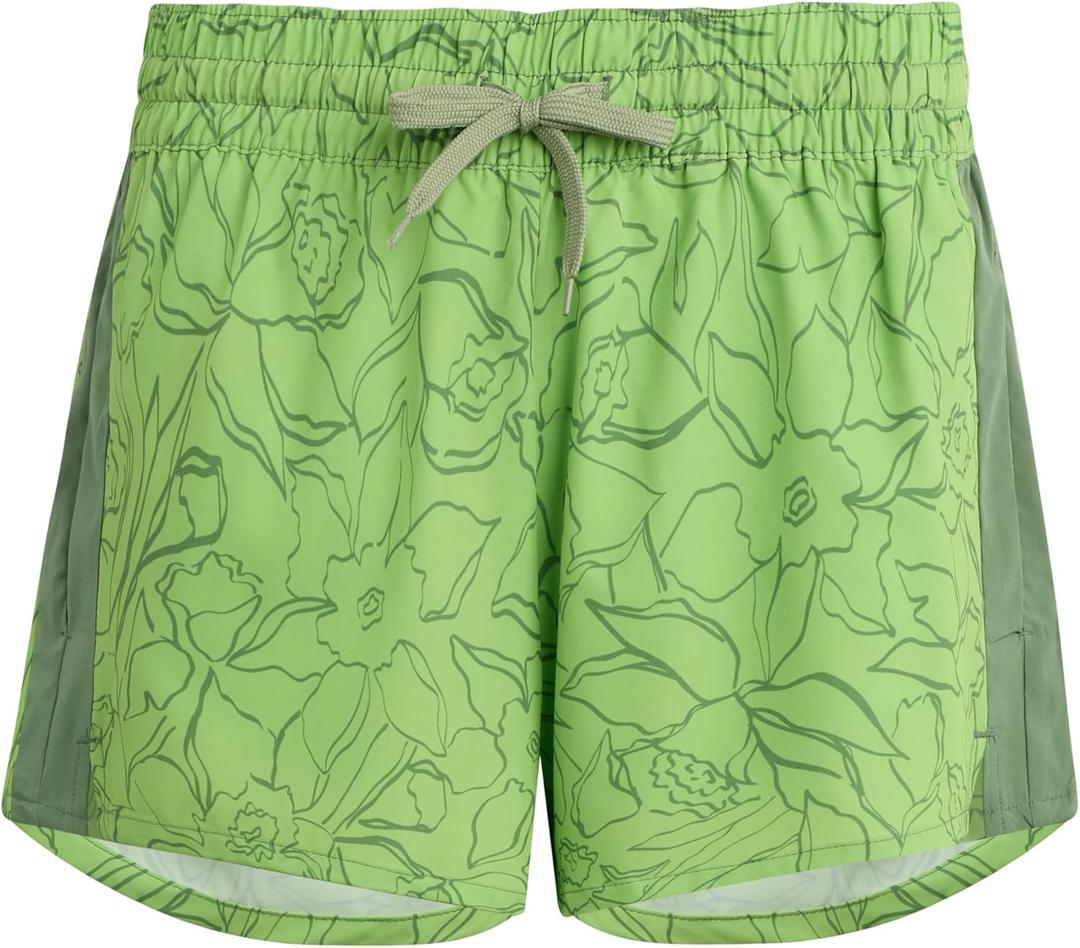 Kanu Surf Womens Darren Stretch UPF 50+ Active Swim and Workout Boardshort (8, Orchid Green)