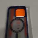 TORRAS Magnetic Shockproof for iPhone 15 Pro Case, [Military-Grade Drop Tested] [Compatible with MagSafe] Translucent Slim Protective Anti-Scratch Anti-Fingerprint Guardian Mag 2023 (Blue)