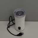 Milk Frother, Paris Rhne 4-in-1 Milk Steamer and Frother, Hot & Cold Foam Milk Warmer with Temperature Control, Auto Shut-Off Frothers for Coffee, Latte, Cappuccino, Macchiato (White)