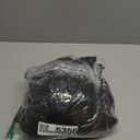 Xscape Women's Long 3/4 Sleeve V-Neck Side Ruched Gown (Reg and Petite), Black, 12P