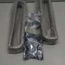 Velvet Hangers Non Slip - 20 Pack Pants Hangers for Closet - Thin Space Saving Clothes Hanger - Strong, Durable, Jean Perchas with 360 Degree Rotatable Hook for Tank Top (Grey Silver Hook)