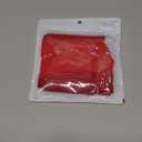 PERAMBRY Women's Lace Stretch Sexy Thong Bikini Panties Bow Tie Breathable Fashionable (Red-0200), Small