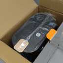 Single Serve One Cup Coffee Maker, for K Cups and Grounds, Mini Coffee Maker with Portable Handle, 6 to 12 Oz Brew Size, for Travel, Camping, Office, RV and Dorm, 120V, Black and Gold