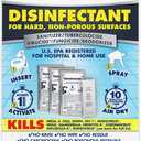 Disinfectant - KILLS COVID-19 VIRUS IN 30 SECONDS - No Rinse, No Wipe, No Residue - Just Add Water - Gallon Refills