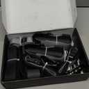 Home Resistance Training Kit | Full-Body Workout with Suspension Trainer Straps, Door Anchor, Handles, and Carrying Bag | Complete Home Gym Equipment (Grey)