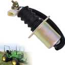 12V Fuel Shut Off Solenoid Valve Replacement for John Deere 670 770 870 970 1070 Compact Tractor AM882277