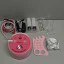 Diamond Microdermabrasion Machine Professional for Facial UNOISETION 3 in 1 Home Microdermabrasion Machine for Skin Exfoliating, Blackhead Removal, Spray Facial Moisturizing (Pink)