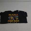 Mama Of The Birthday Girl Bee Family Birthday Party T-Shirt (Small, Black)