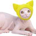 Sphynx Cat Hat Ear Protector Cat Covering Ears Hat for Hairless Cats Hat Head Protector