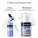 Neutrogena Collagen Bank 15% Vitamin C Face Serum, Vitamin C Serum for Face Helps Build Collagen for Glowing, Plumper Looking Skin, Uneven Skin Tone Treatment, Fragrance Free, 0.5 fl. oz