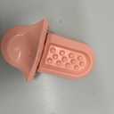 Diggs Groov Crate Training Aid for Puppies and Nervous Dogs  Calming Lick Mat for Crate Training & Separation  Puppy Enrichment Toy with Freezer Shell  BPA-Free  (Blush)