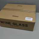 Stemless Wine Glasses Set of 12, 16.5 oz Rippled Texture Modern Glasses for Red & White Wine, Durable Glassware for Home, Bar, Party, and Daily Use (Rippled Texture)