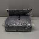 Bedsure Queen Comforter Set Dark Grey - Bed in a Bag Queen Size 7 Pieces, GentleSoft Pintuck Bed Set Gift for Family, Pinch Pleat Dark Grey Comforter with Sheets, Pillowcases & Shams