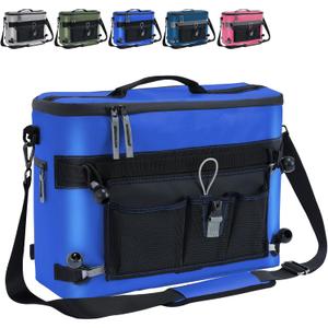 Dreizack Kayak Cooler Behind Seat, Waterproof Cooler for Kayaking,Paddle Board Cooler Compatible with Lawn-Chair Seat Kayak Accessories Cooler Bag Kayak Cooler Tow Behind for Camping Fishing