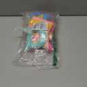 Pastel Pre-Strung 3D Happy Birthday Banner with Strawberry and Flower, Reusable Happy Felt Garland, Rainbow Party Decorations, Personalized Birthday Sign for Girls Womens