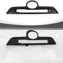 Rear Door Tailgate Handle Cover Trim Compatible with Toyota 4Runner 2010-2024 Exterior Accessories Matte Black (Not for 4Runner Limited)